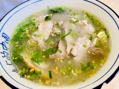 猪杂青菜汤-王记汤粉店(景田店)