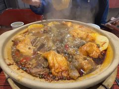 牛腩牛杂煲-沙胆彪炭炉牛杂煲(上海日月光广场店)