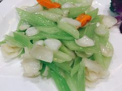 西芹炒百合-华宇清真美食