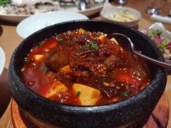 麻辣海参牛筋豆腐煲-宁波柏悦酒店·钱湖渔港