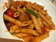 里奥哈风味香肠番茄管面-BROWNSTONE布朗石西班牙餐厅(富城店)