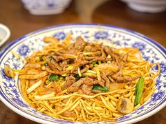 生爆牛肉丝拌面-阿扁杭州面(苗圃店)