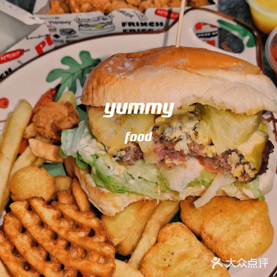 街头堡美式汉堡