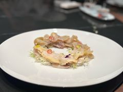 脆皮咸鸡捞螺片-广州文华东方酒店·江-由辉师傅主理