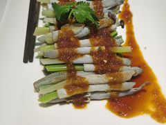 秋葵拌沙虫-黑明餐厅(白鹭洲店)