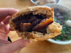烧饼夹驴肉-昌顺马记小吃店(昌盛园店)