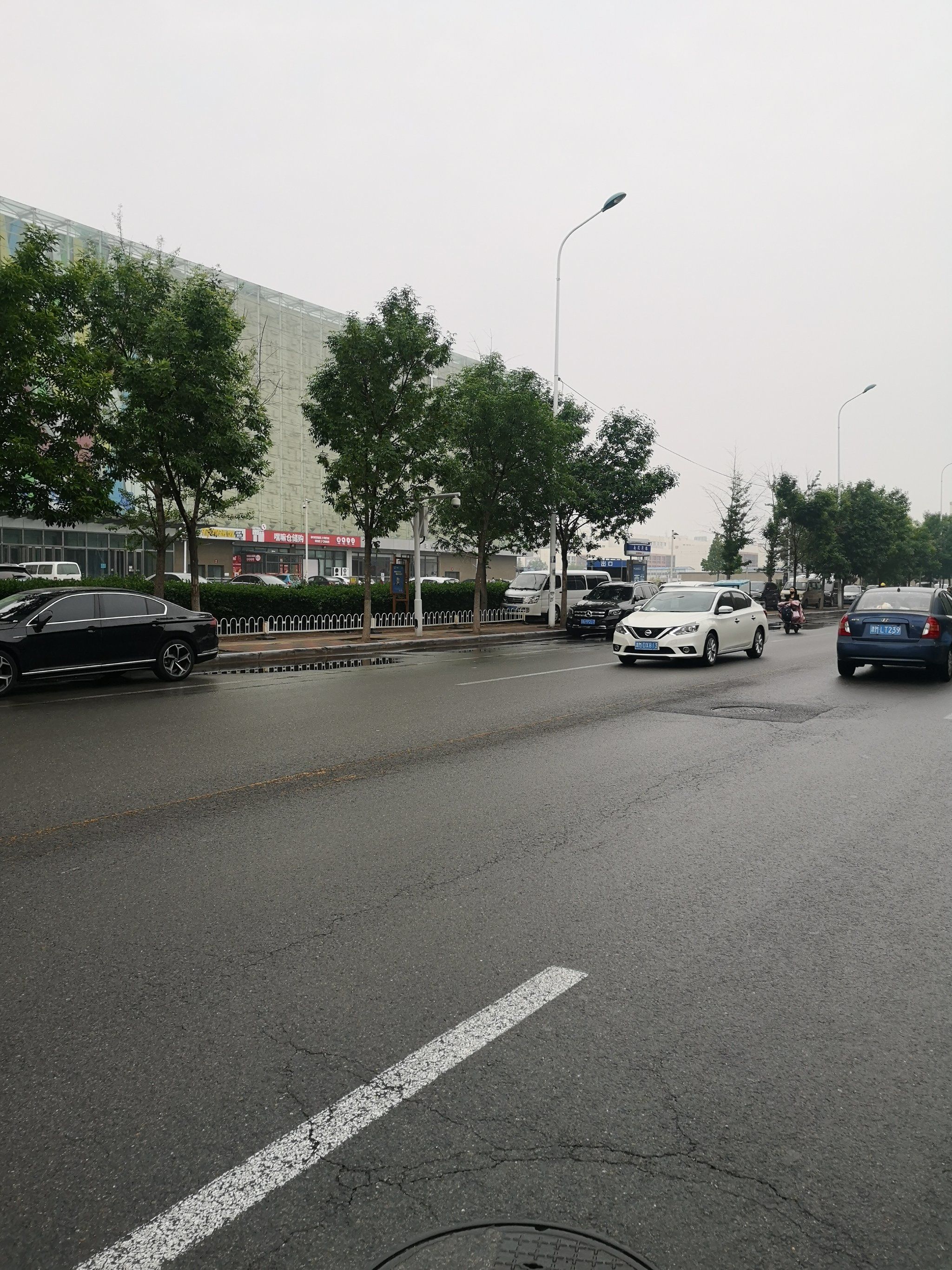 雨后的路面