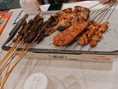 -宝记烧烤·碳锅羊肉·羊蝎子火锅·夜食社(文体路创始店)