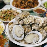 乳山生蚝真的是个顶个的满呀