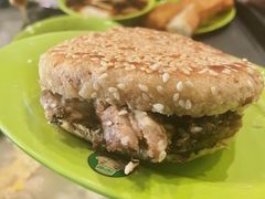 烧饼夹牛肉-大福来锅巴菜(古文化街店)