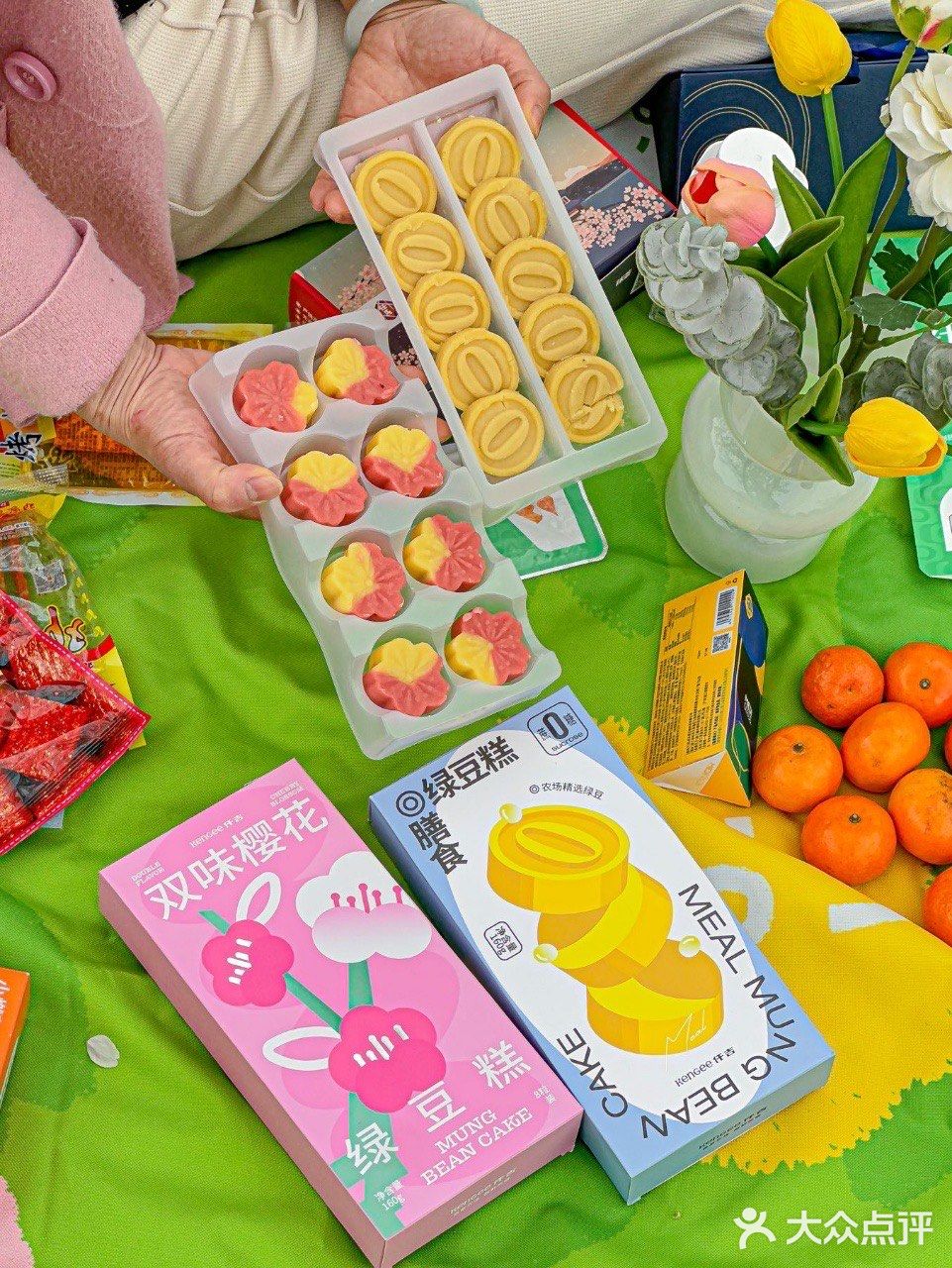 这也太太太米了吧！双味樱花绿豆糕会被惊喜到！