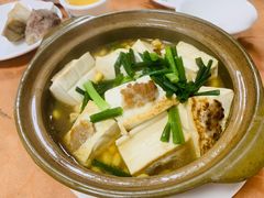 客家煎酿豆腐煲-幽优农庄·森波拉特色本地农家菜
