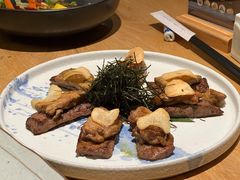 煎鹅肝牛肉-Hatsune隐泉日式料理(SKP店)