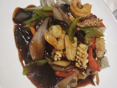 大连三鲜焖子-丁字口海鲜热炒·烧烤大排档