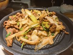 皖北葱爆孜然羊肉-半勺·新徽菜(银泰城店)
