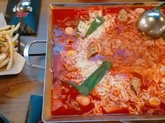 鱼饼火山炒年糕-包装马车·韩国料理·포장마차