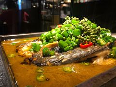 -探鱼·鲜青椒爽麻烤鱼(广州花都来又来店)