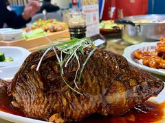 罾蹦鲤鱼-大眼锅贴水饺(河东店)