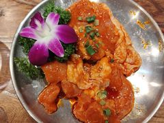 -明洞阿姨·韩式酱蟹烤肉·创意料理(三元桥店)