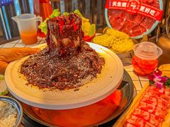 -热火朝天鲜切牛肉火锅(南强街巷店)