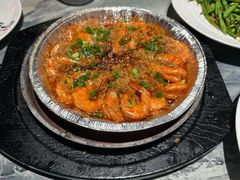 铁板蒜蓉虾-山芋腔苏北菜(盐城滨海店)
