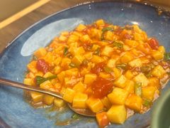 牛干巴炒豌豆粉-云海肴·汽锅鸡·云南菜(广安门天虹店)