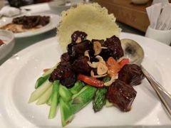 黑金雪花牛肉粒-上海和平饭店龙凤厅 Dragon Phoenix