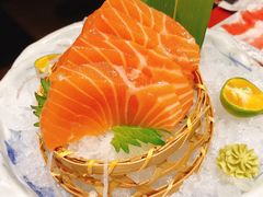 三文鱼刺身-有喜屋·烧鸟·居酒屋(三钢里店)