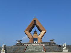 -法门文化景区-合十舍利塔