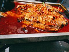 -探鱼·鲜青椒爽麻烤鱼(中天广场店)