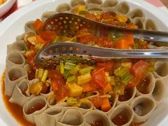 西红柿浇汁莜-西贝(长楹天街购物中心店)
