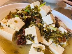 水芹菜炒豆干-锦江中华村农家乐饭庄