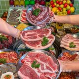 把3号线坐穿都要吃的一家韩式自助烤肉~~