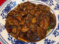 金花菜炒羊肝-蔡阿水羊肉店