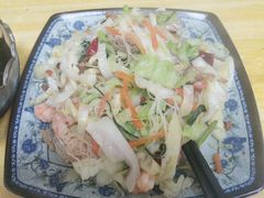 海鲜炒兴化粉-福州人铭小吃