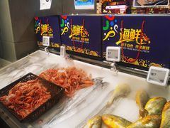 自助取餐区-盒马鲜生(和谐广场店)