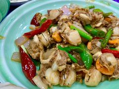 葱爆威海扇贝-郭姐·威海渔村(黄兴路店)