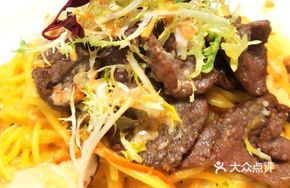 Garlic Beef Spaghetti