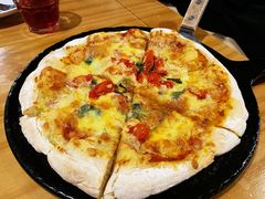 碳烤鸡肉披萨-清真·艾美可餐厅(大悦汇店)