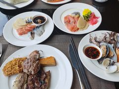 -大中华希尔顿酒店-念自助餐·海南美食·三文鱼