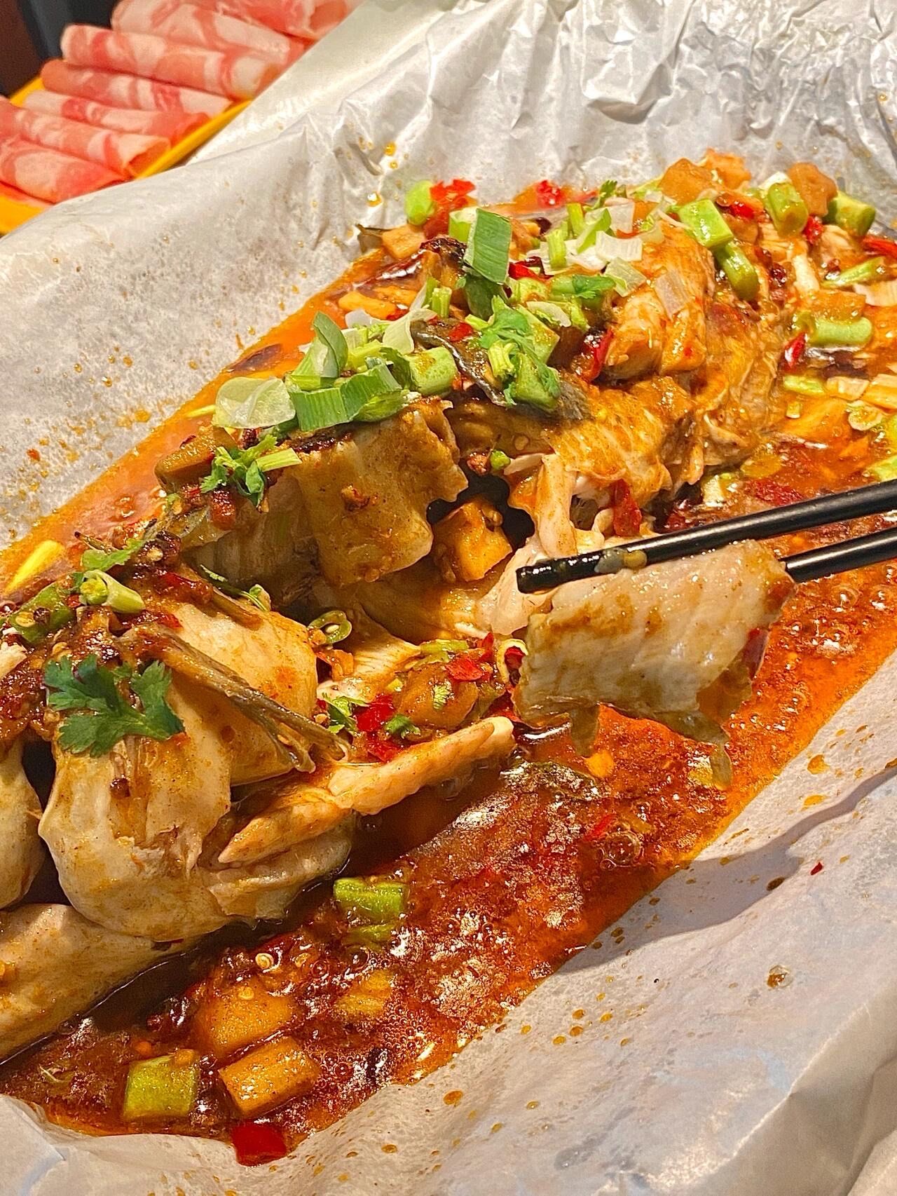 三煮纸包鱼(青岛总店)餐后感受