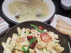 干锅有机花菜-万重锦·人文川菜馆(骡马市店)