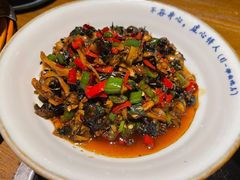 阿婆菜炒田螺肉-吃饭皇帝大土家民族菜(正大广场店)