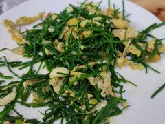沙葱炒鸡蛋-苏莱特色牛骨滩羊手抓馆(长城东街总店)