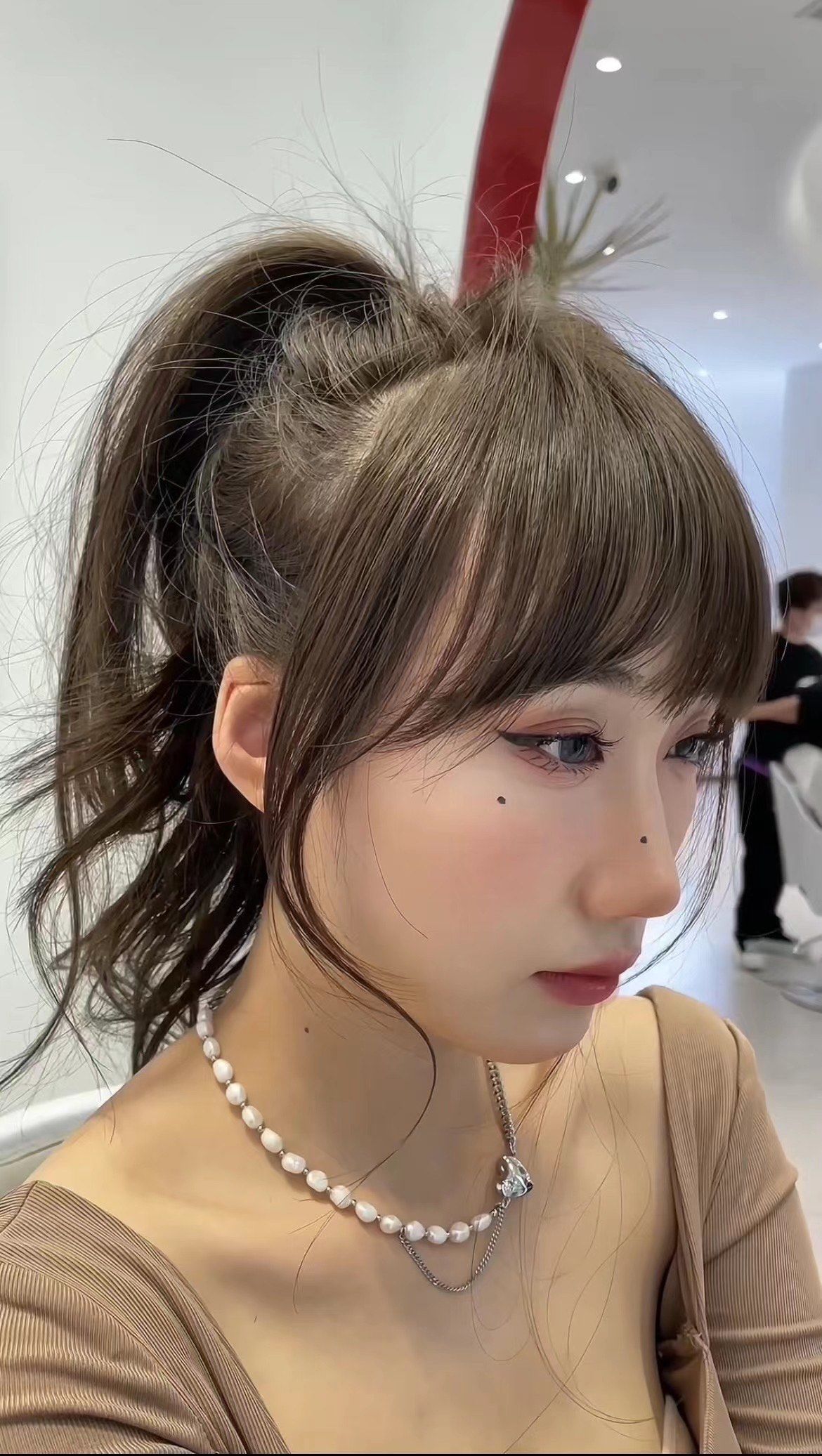 额头高 发际线后移必剪刘海