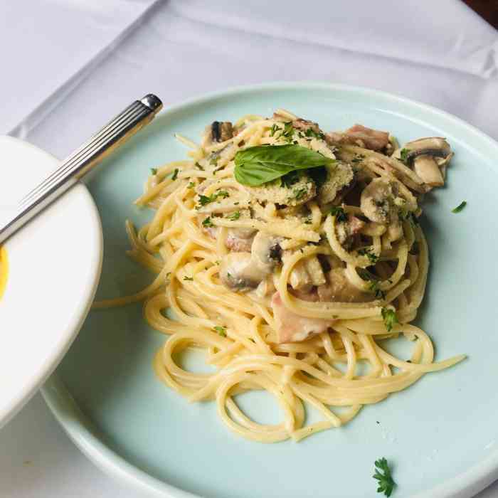 呀 再来我的意大利面没什么经验饿可以说只要西餐厅都能做出这样的