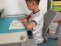 -康朴乐儿童学习桌椅(蓝色港湾店)