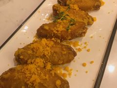 咸蛋黄秘制鸡中翅-卡朋西餐(较场西路店)