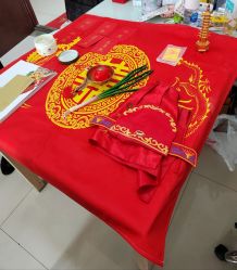 -凤鸣笔庄婴儿满月理发胎毛笔制作