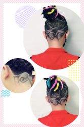 -组合发型